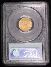 San Francisco MS 62 Graded Quarter Eagle $2.50 US Gold Coins