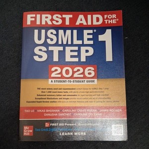 First Aid Usmle Step 1 2026 | eBay