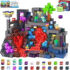 110PCS Magnetic Blocks World Set, STEM Kids Toys, Montessori Building