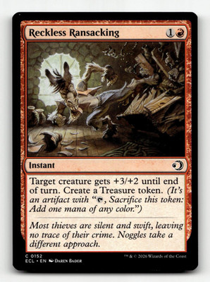 MTG - Reckless Ransacking #152 (C) - Lorwyn Eclipsed