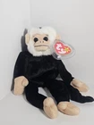 Vintage TY Beanie Babies Mooch the Monkey DOB 8-1-1998 NWMTs