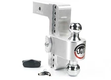Weigh Safe CTB8-2.5 180 Turnover Ball 8" Drop Hitch w/2.5" Shank w/W503