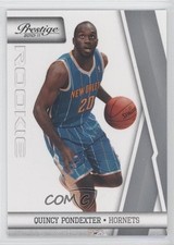 2010-11 Prestige Rookie Quincy Pondexter #176 0n7