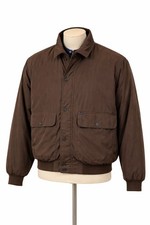 Vintage Faconnable Albert Goldberg Field Bomber Jacket Brown XL Utility