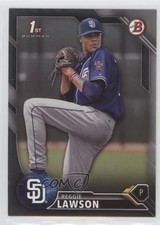 2016 Bowman Draft Draft Picks Silver 187/499 Reggie Lawson #BD-109 7c7