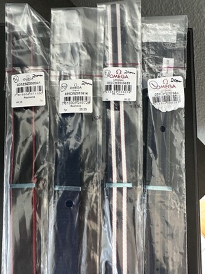 Brand New OEM Omega Nato Band Strap 20mm For Seamaster Speedmaster