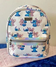 Exclusive Stich and Angel Mini Back Pack. Limited,  Similar Size As Loungefly