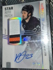 2023-24 Upper Deck Premier Star Patch Auto Mason Mctavish 20/35