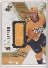 2021-22 SPx Jersey Eeli Tolvanen #52 f1h