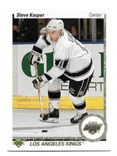 STEVE KASPER 1990-91 UPPER DECK CARD NEAR MINT CONDITION