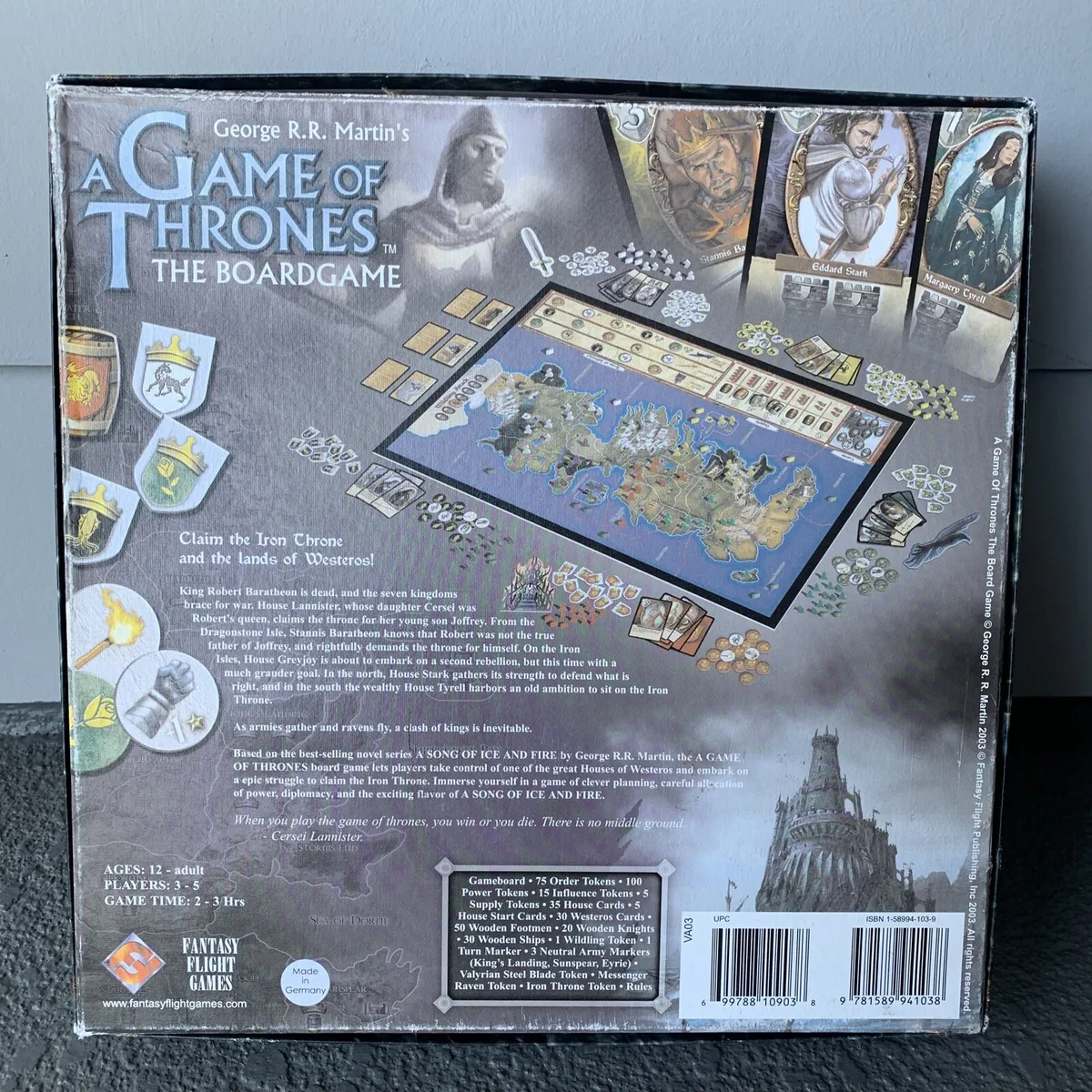 Fantasy Flight Games Boardgame Clash of Kings Expansion a SW for sale online