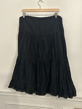 Polo Jeans Company Ralph Lauren Eyelet Embroider Skirt Cottagecore Boho 12