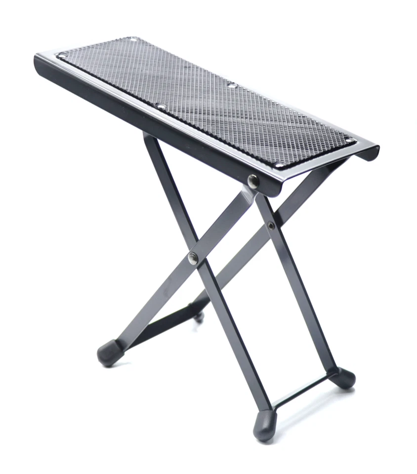 Taburete de pie de guitarra clásica de alta resistencia soporte pedal ajustable plegable Foto 2 de 2
