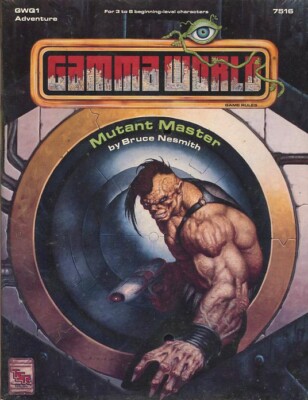GWQ1 GAMMA WORLD MUTANT MASTER SEALED NEW Adventure Module TSR #7516 Sci-Fi RPG