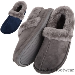 Pantuflas De Invierno Para Hombre Estilo Mocasín - Tallas 36-40, Interior De Piel Sintética, Suela Resistente