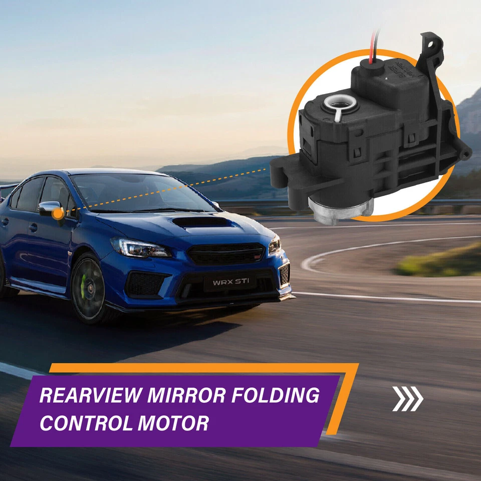 Комплект двигателя складного зеркала с электроприводом для Mazda Suzuki Swift Subaru Forester Impreza - Изображение 4 из 4