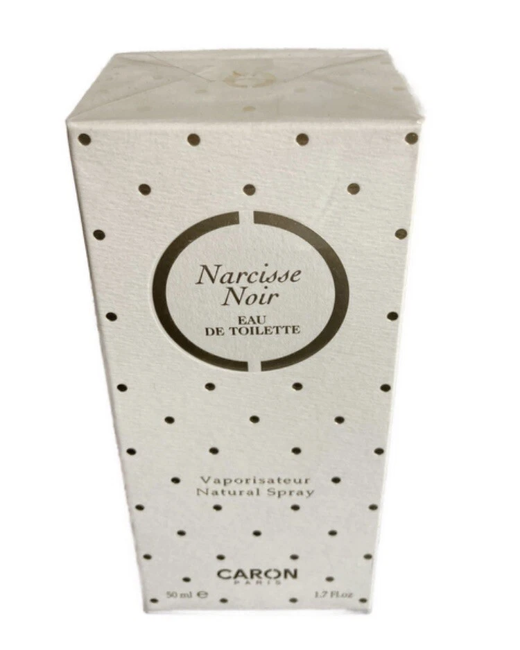 Туалетная вода-спрей для женщин Narcisse Noir от Caron 1,7 унции — запечатанная коробка — редкая - Изображение 3 из 4