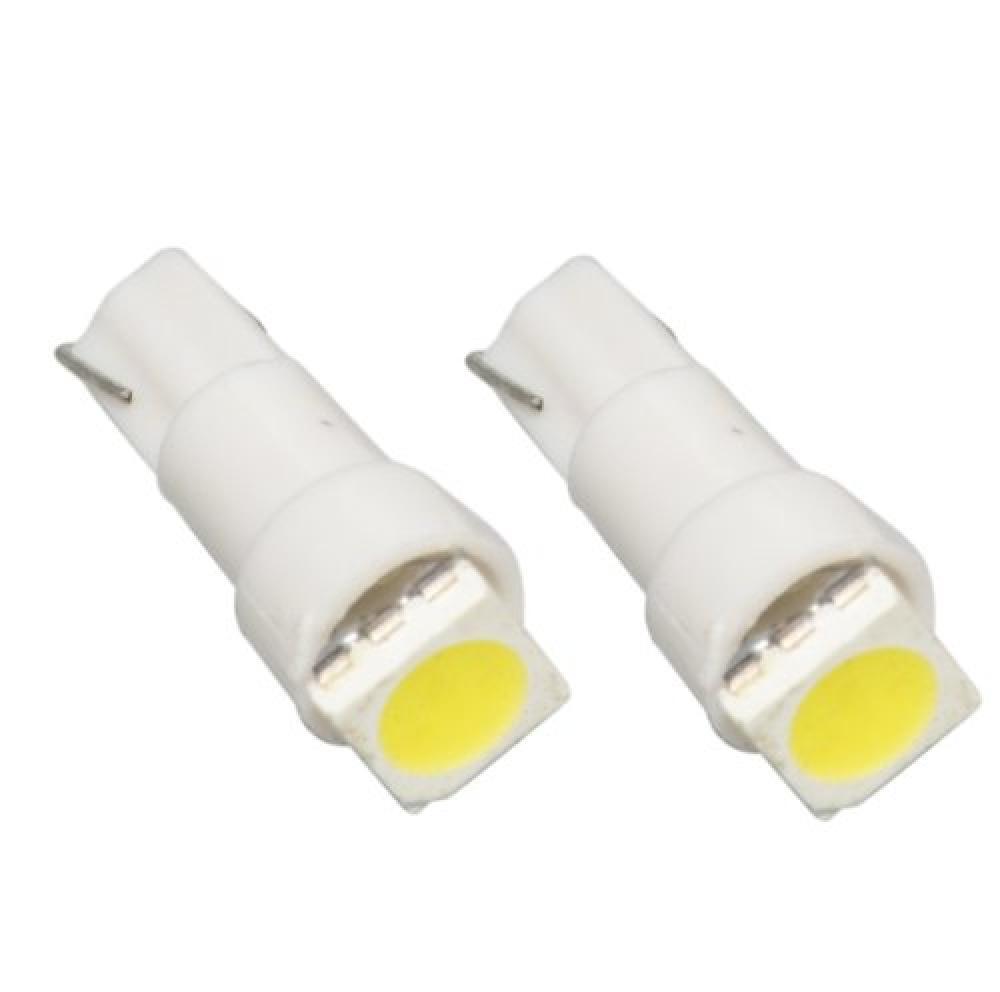 T5SW - SMD LED Lampade Bianco T5 W2,3W T5 12V Auto Cruscotto strumento pozzetto