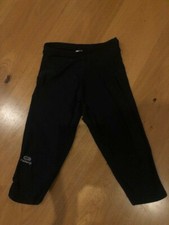 OXYLANE Decathlone Kalenji running leggings size S black