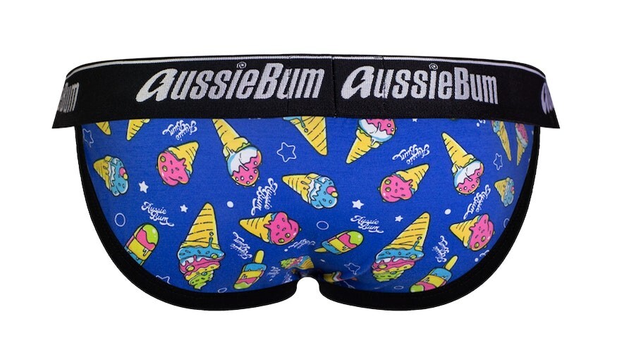 New aussieBum Cream Dream Bikini Brief, Blue, Large eBay