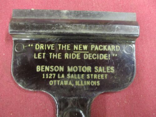 Packard Dealer Ice Scraper Promo Item - Foto 2 di 2