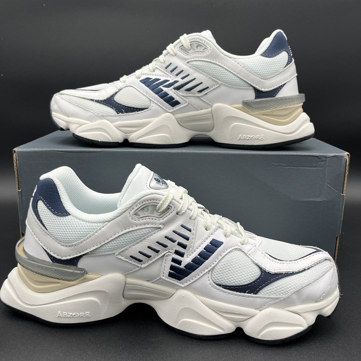 New Balance 9060 NB White Navy Men Unisex Casual LifeStyle