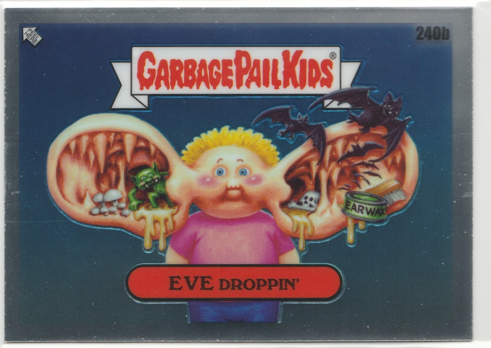 Eve Droppin Garbage Pail Kids GPK 2023 Chrome Series 6 CS6 #240b