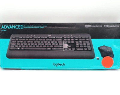 Logitech MK540 Advanced Tastatur Maus-Set - Schwarz (QWERTY - Italienisch)