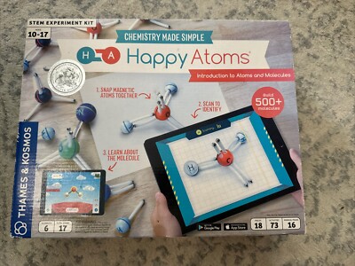 Happy Atoms Introduction to Atoms & Molecules 17 Atom Set 585002 COMPLETE