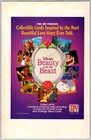 Beauty and the Beast PRO SET Print Ad Card Poster Art PROMO Original Disney