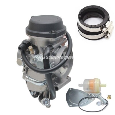Carburetor And Intake Manifold For Suzuki Quadsport Z400 LTZ400