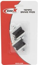 Bicycle Brake Shoes RAVX Road Classic Tempo Black Pad 2 Pairs 3.5mm