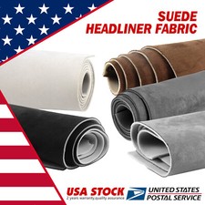 Car Interior Upholstery Fabric -Premium Faux Suede for Headlining, Pillars,Trim