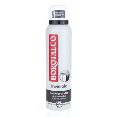 BOROTALCO ROBERTS Invisible Deodorant ANTI-FLECKEN 150 ml ohne Alkohol
