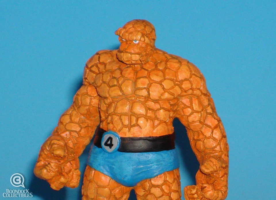 Estatueta The Thing Statue Marvel Classic Collection Die-Cast Quarteto Fantástico Nova - Imagem 3 de 4