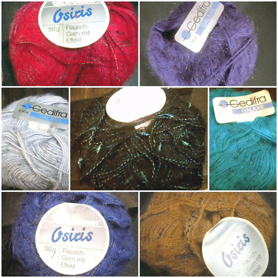 Wool, Loop, Garn-Mischung, Lurex- Effect, Knit + Crochet,Vintage,Other