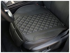 Sitzauflage Schwarz Kunstleder passend für Audi A3 8P OT404