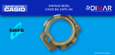Replacement Vintage Original Bezel Casio BG-350TL-8V.