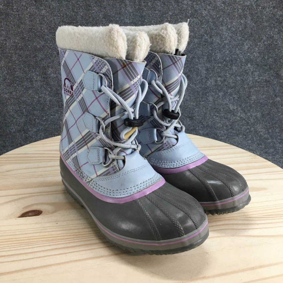 Sorel 靴子 男式 6 Tivoli 格子 冬季 多色 系带 舒适 NY1443-402 — 第 3/4 张图片