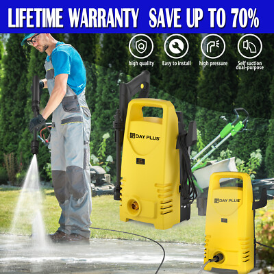 Electric Pressure Washer 5000 PSI/250 BAR Water High Power Jet Wash Patio Car
