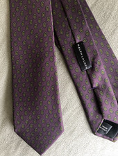 Rare Ralph Lauren Silk Paisley Tie
