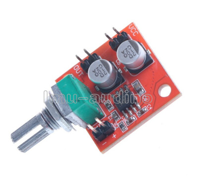 LM386 Power Amplifier Board Mono 0.5W Mini Amplifier Speaker Module DC4-12V