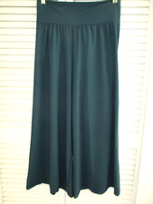 BRYN WALKER ELLA PANTSFITTED WIDE LEG KNIT SPRUCE SMAL NEW 148.00