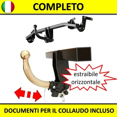 Gancio Traino Quadrato OSCULATI 60 Mm, Portata Massima 750 Kg