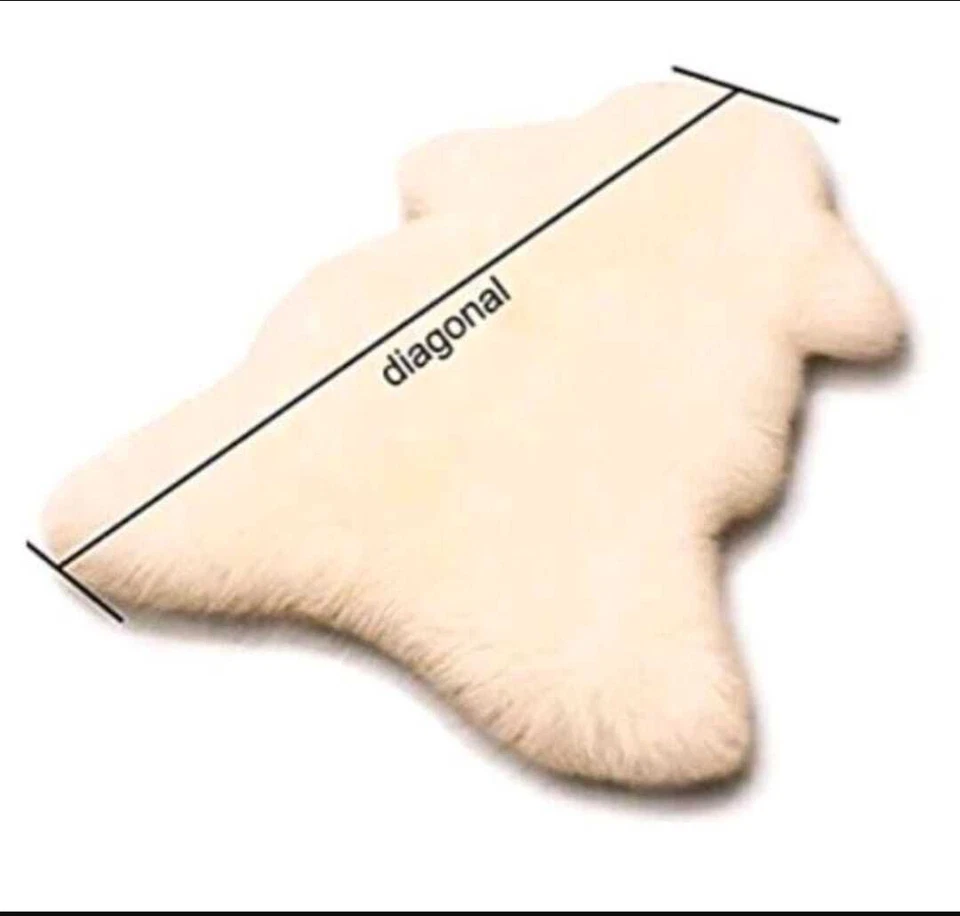 NEU* Schaffell Echt XXL | Öko Lammfell | Top-Leder-Fell-Teppich | Erste Wahl - Bild 4 von 4