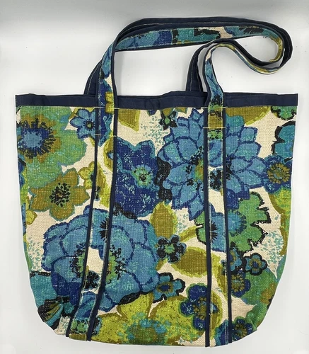 Vintage Upholstery fabric Bags 1960 1970 | Upcycled | Recycled |