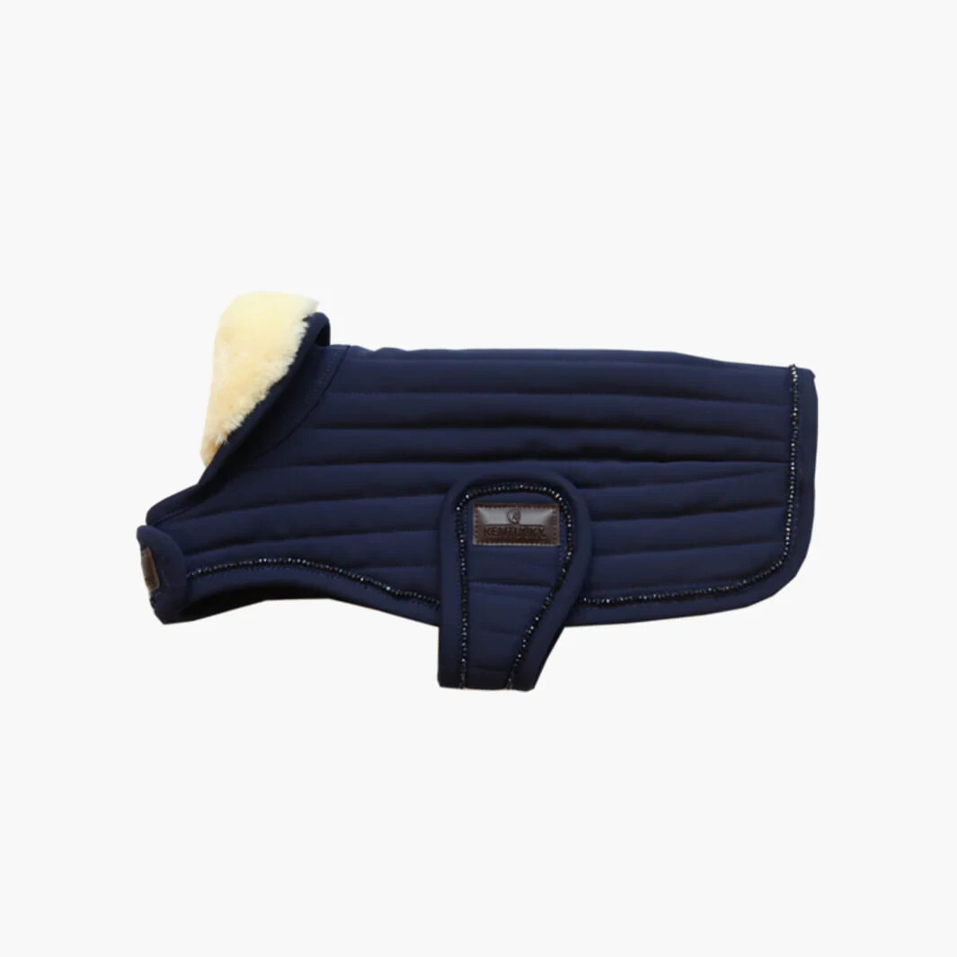 Manteau matelassé pour chien Kentucky veste bleu marine taille XS neuf