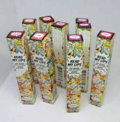 THE BALM READ MY LIPS Lip Gloss 0.219oz/ 6.5ml Choose Shade