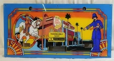 Harry Levy HOLLYWOOD Coin Pusher Arcade Game Plexi COIN CHUTE FRONT PANEL 