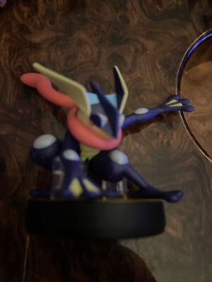 Nintendo Greninja Super Smash Bros. Amiibo Switch ~ 3DS Wii U Pokemon Preowned